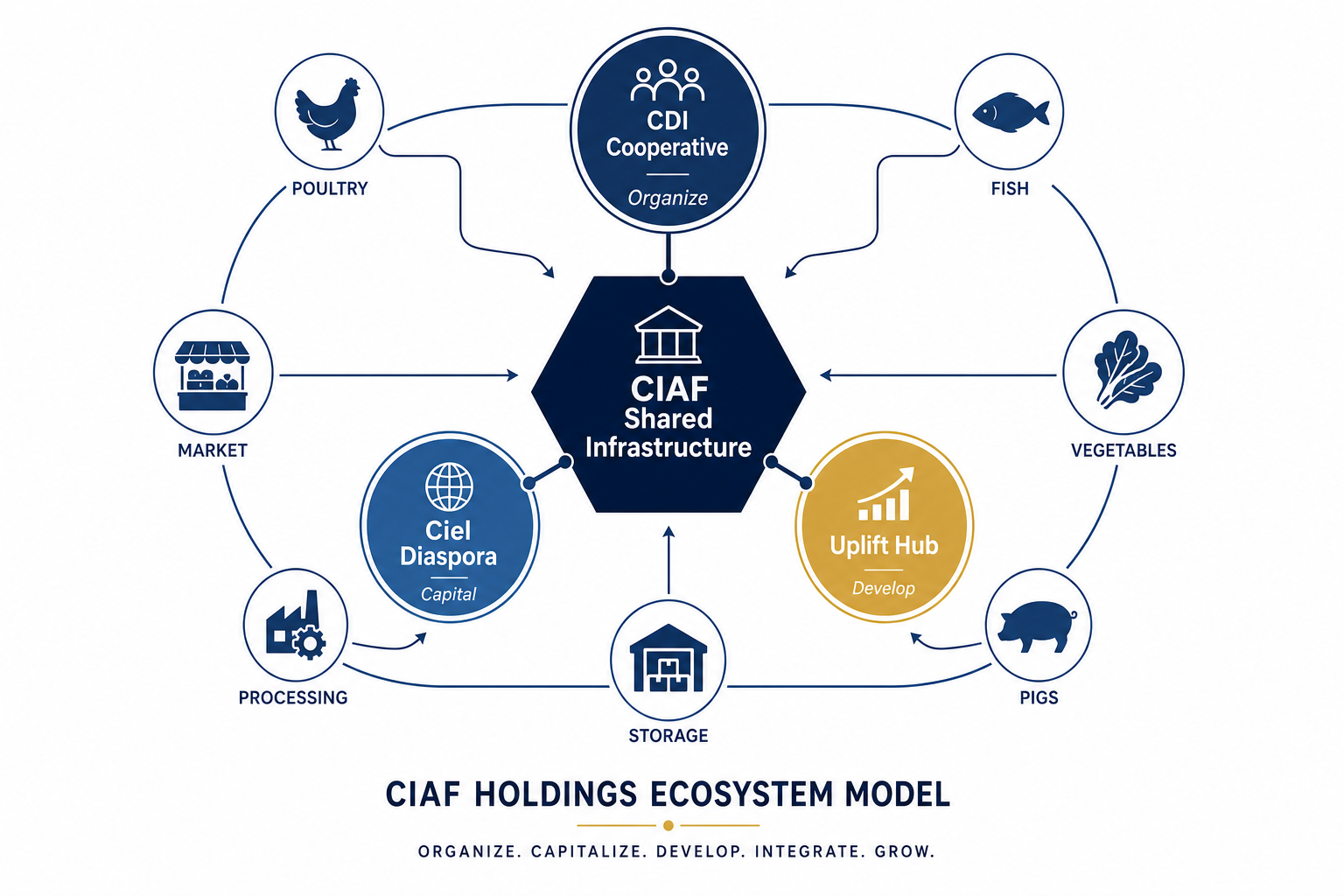 CIAF ecosystem diagram